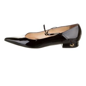 Jennifer Chamandi Patent Leather Mary Jane Flats